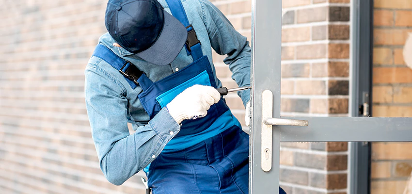 Pivot Storefront Door Locks Installation in Pico Rivera, California