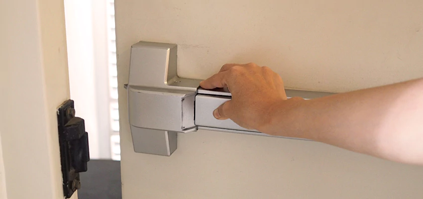Roller Gate Panic Bar Installation in Pico Rivera, California